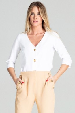 Koszula Damska Model M699 White - Figl Figl