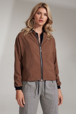 Kurtka Damska Model M733 Brown - Figl Hurtownia odzieży on-line, moda damska, bielizna i obuwie dla kobiet - Matterhorn.pl Figl
