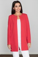 Płaszcz Damski Model M551 Red - Figl Figl Płaszcz Damski Model M551 Red - Figl Figl
