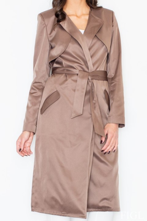 Płaszcz M427 Beige - Figl Figl Płaszcz M427 Beige - Figl Figl
