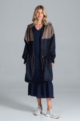 Płaszcz Model M817 Navy/Brown - Figl Figl