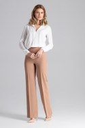 Spodnie Damskie Model M657 Brown - Figl Figl Spodnie Damskie Model M657 Brown - Figl Figl