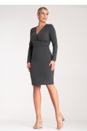 Sukienka Model M1078 Grey - Figl Figl Sukienka Model M1078 Grey - Figl Figl