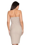 Sukienka Model M571 Beige - Figl Figl Sukienka Model M571 Beige - Figl Figl