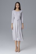 Sukienka Model M631 Grey - Figl Figl Sukienka Model M631 Grey - Figl Figl