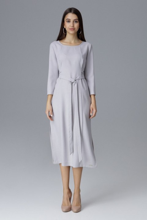 Sukienka Model M631 Grey - Figl Figl Sukienka Model M631 Grey - Figl Figl