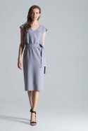 Sukienka Model M674 Grey - Figl Figl Sukienka Model M674 Grey - Figl Figl