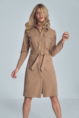 Sukienka Model M706 Brown - Figl Figl