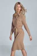 Sukienka Model M706 Brown - Figl Figl Sukienka Model M706 Brown - Figl Figl