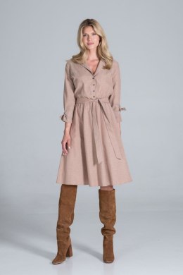 Sukienka Model M838 Beige - Figl Figl