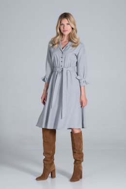 Sukienka Model M838 Grey - Figl Figl