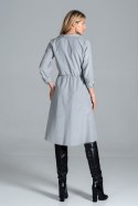 Sukienka Model M838 Grey - Figl Figl Sukienka Model M838 Grey - Figl Figl