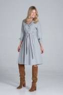 Sukienka Model M838 Grey - Figl Figl Sukienka Model M838 Grey - Figl Figl