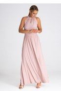 Sukienka Model M945 Light Pink - Figl Figl Sukienka Model M945 Light Pink - Figl Figl