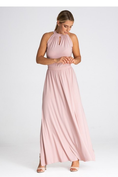Sukienka Model M945 Light Pink - Figl Figl Sukienka Model M945 Light Pink - Figl Figl