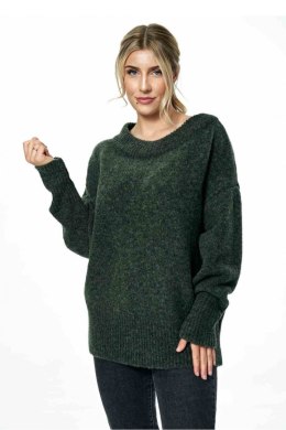 Sweter Damski Model M882 Dark Olive - Figl Figl