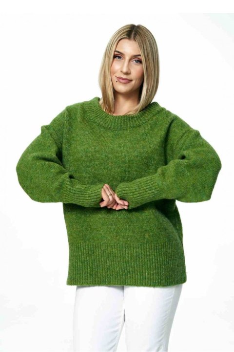 Sweter Damski Model M882 Green - Figl Figl Sweter Damski Model M882 Green - Figl Figl