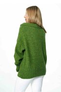 Sweter Damski Model M882 Green - Figl Figl Sweter Damski Model M882 Green - Figl Figl