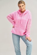 Sweter Damski Model M996 Pink - Figl Figl Sweter Damski Model M996 Pink - Figl Figl