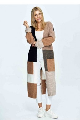 Sweter Kardigan Model M896 Black/Brown - Figl Figl