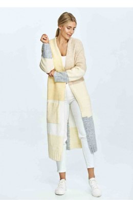 Sweter Kardigan Model M896 Yellow/Beige - Figl Figl