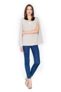 Żakiet Model M448 Beige - Figl Figl Żakiet Model M448 Beige - Figl Figl