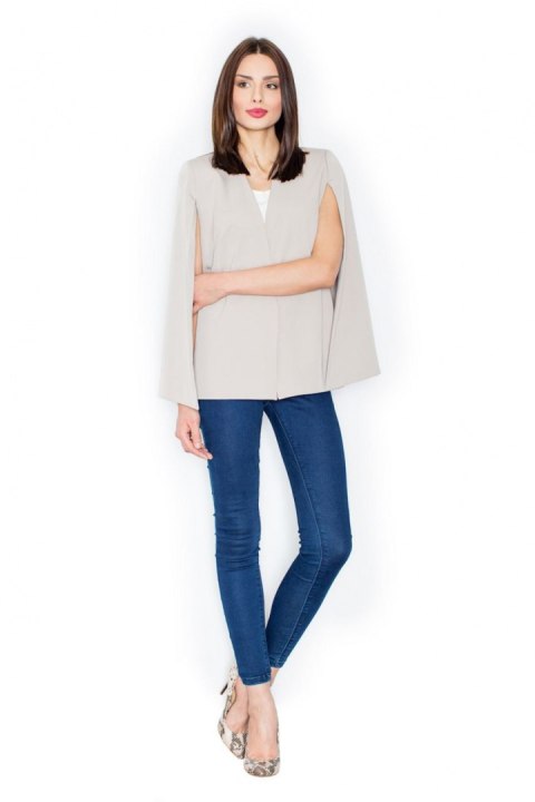 Żakiet Model M448 Beige - Figl Figl Żakiet Model M448 Beige - Figl Figl