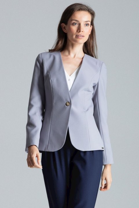 Żakiet Model M678 Grey - Figl Figl Żakiet Model M678 Grey - Figl Figl