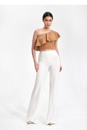 Bluzka Model M875 Beige - Figl Figl Bluzka Model M875 Beige - Figl Figl