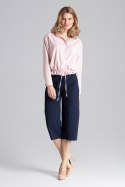 Koszula Damska Model M647 Pink - Figl Figl Koszula Damska Model M647 Pink - Figl Figl