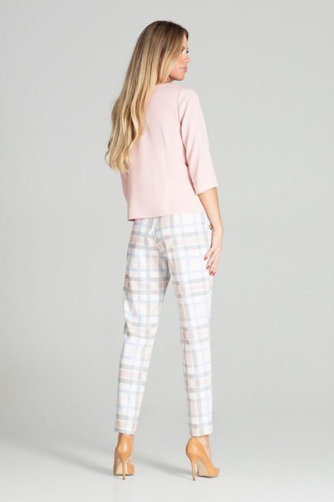 Koszula Damska Model M699 Pink - Figl Figl Koszula Damska Model M699 Pink - Figl Figl