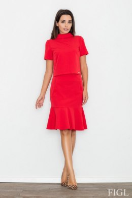 Spódnica Model M538 Red - Figl Figl