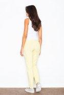 Spodnie Damskie Model 305 Yellow - Figl Figl Spodnie Damskie Model 305 Yellow - Figl Figl