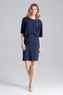 Sukienka Model M656 Navy - Figl Figl Sukienka Model M656 Navy - Figl Figl