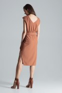 Sukienka Model M674 Brown - Figl Figl Sukienka Model M674 Brown - Figl Figl