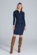 Sukienka Model M824 Navy - Figl Figl Sukienka Model M824 Navy - Figl Figl