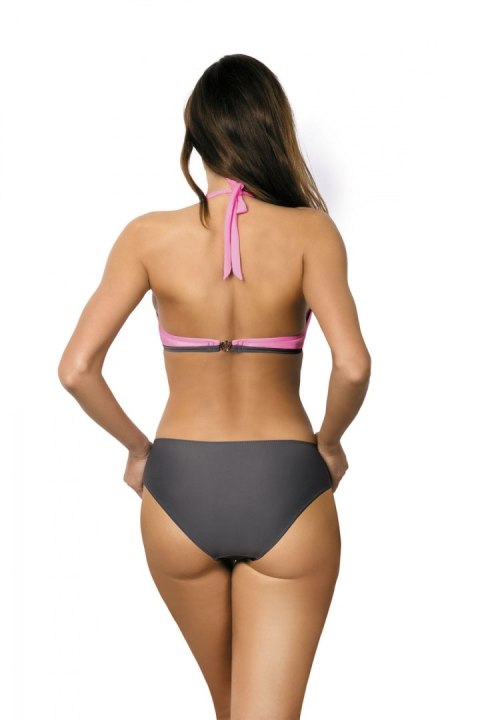 Jednoczęściowy strój kąpielowy Kostium Kąpielowy Model Beatrix Ardesia-Hollywood M-337 Pink/Grey - Marko Marko Jednoczęściowy strój kąpielowy Kostium Kąpielowy Model Beatrix Ardesia-Hollywood M-337 Pink/Grey - Marko Marko