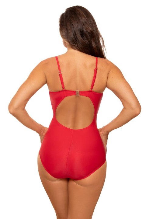 Jednoczęściowy strój kąpielowy Kostium kąpielowy Model Farada M-660 Red - Marko Marko Jednoczęściowy strój kąpielowy Kostium kąpielowy Model Farada M-660 Red - Marko Marko