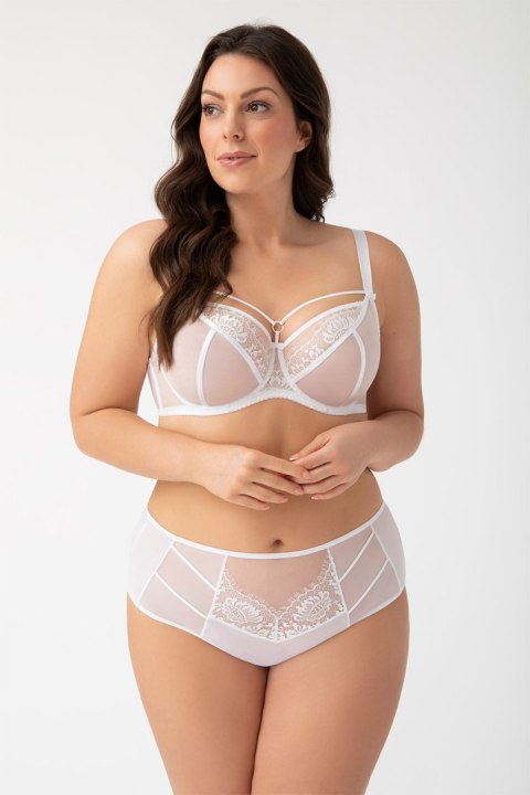 Biustonosz Soft Model Paradise K496 White - Gorsenia Lingerie Gorsenia Lingerie Biustonosz Soft Model Paradise K496 White - Gorsenia Lingerie Gorsenia Lingerie