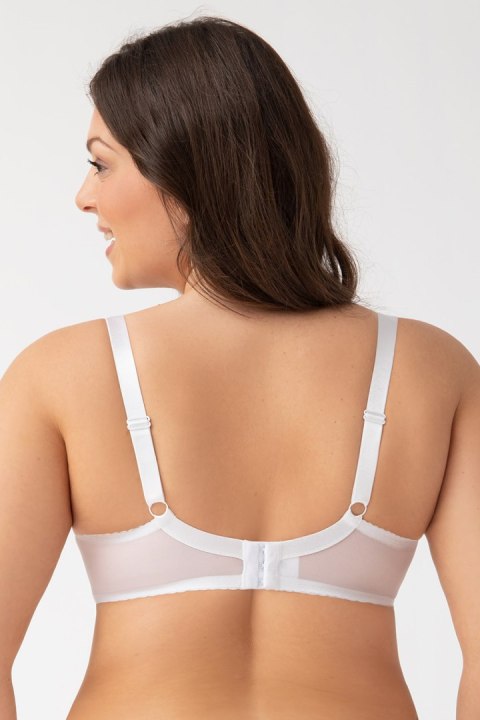 Biustonosz Soft Model Paradise K496 White - Gorsenia Lingerie Gorsenia Lingerie Biustonosz Soft Model Paradise K496 White - Gorsenia Lingerie Gorsenia Lingerie