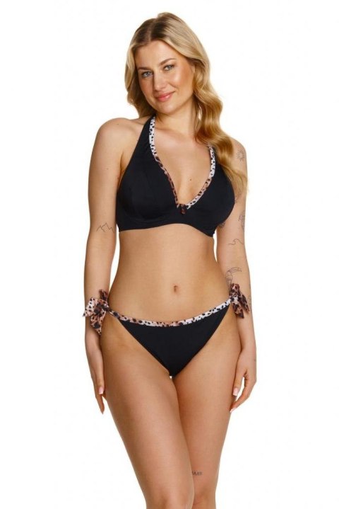 Kostium dwuczęściowy Biustonosz kąpielowy Bralet Model Irbis Black - Lupo Line Lupo Line Kostium dwuczęściowy Biustonosz kąpielowy Bralet Model Irbis Black - Lupo Line Lupo Line