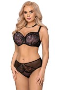Biustonosz push up Biustonosz Usztywniany Model VB-401 Pink/Black - Vena Vena Biustonosz push up Biustonosz Usztywniany Model VB-401 Pink/Black - Vena Vena