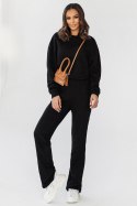 Bluza Damska Model Lamia D29 Black - IVON IVON Bluza Damska Model Lamia D29 Black - IVON IVON