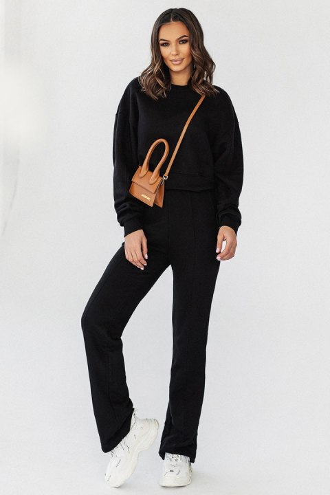 Bluza Damska Model Lamia D29 Black - IVON IVON Bluza Damska Model Lamia D29 Black - IVON IVON