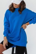 Bluza Damska Model Simple D27 Blue - IVON IVON Bluza Damska Model Simple D27 Blue - IVON IVON