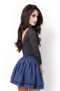 Bluzka Izabelle B36 Grafit - IVON IVON Bluzka Izabelle B36 Grafit - IVON IVON