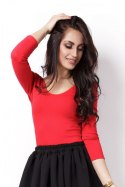 Bluzka Izabelle B36 Red - IVON IVON Bluzka Izabelle B36 Red - IVON IVON