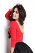 Bluzka Izabelle B36 Red - IVON IVON Bluzka Izabelle B36 Red - IVON IVON