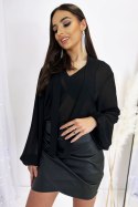 Bluzka Model Miley B48 Black - IVON IVON Bluzka Model Miley B48 Black - IVON IVON