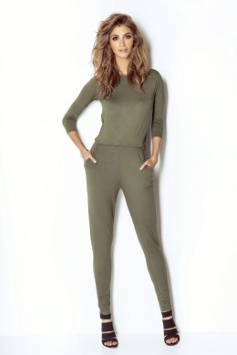 Kombinezon Damski Model Erine Khaki - IVON IVON